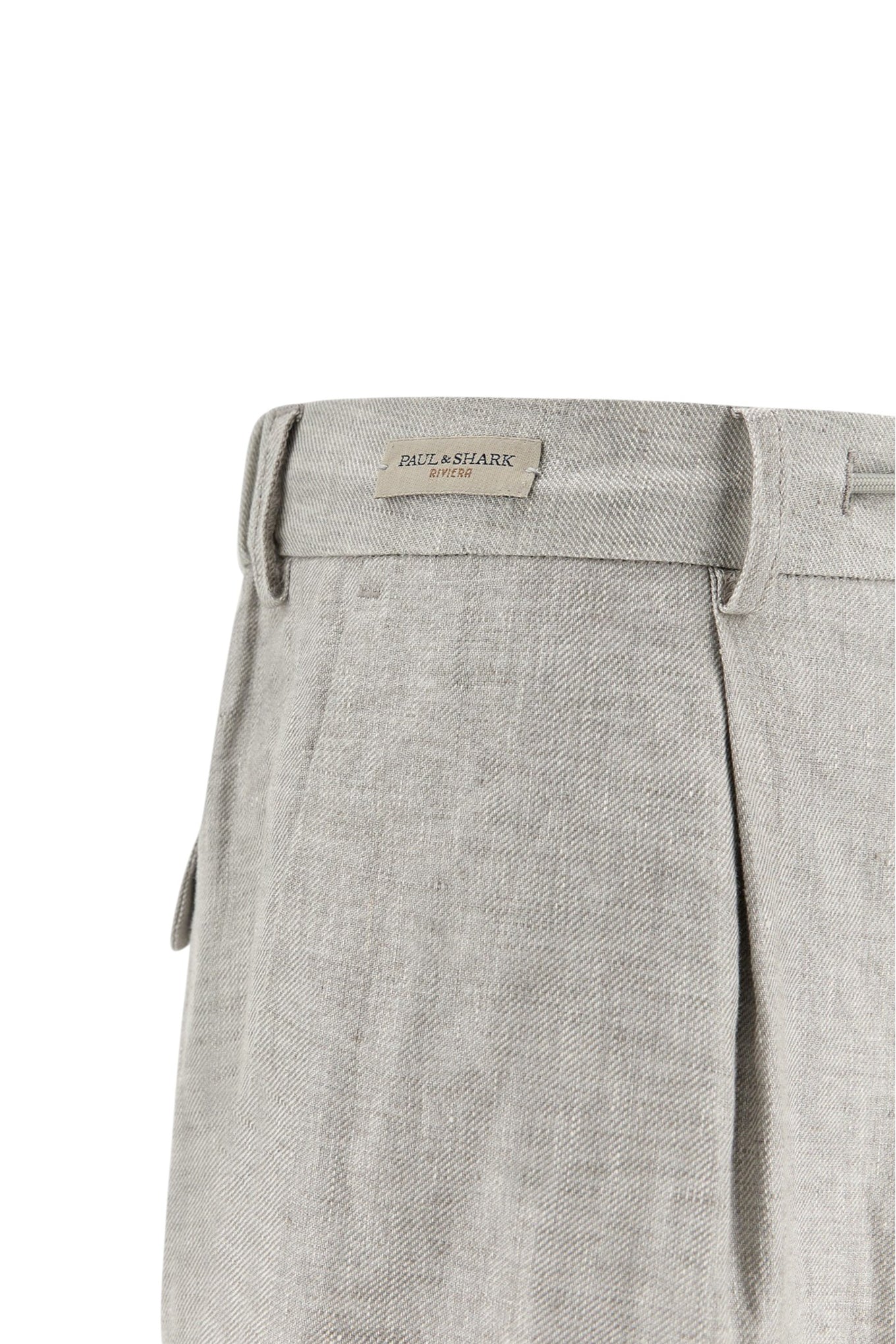 Linen chino trousers