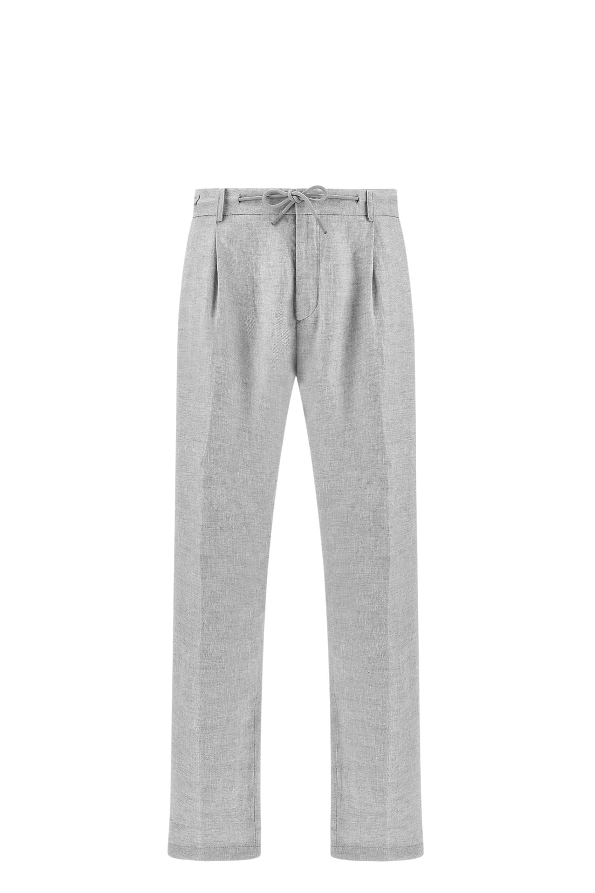 Linen chino trousers