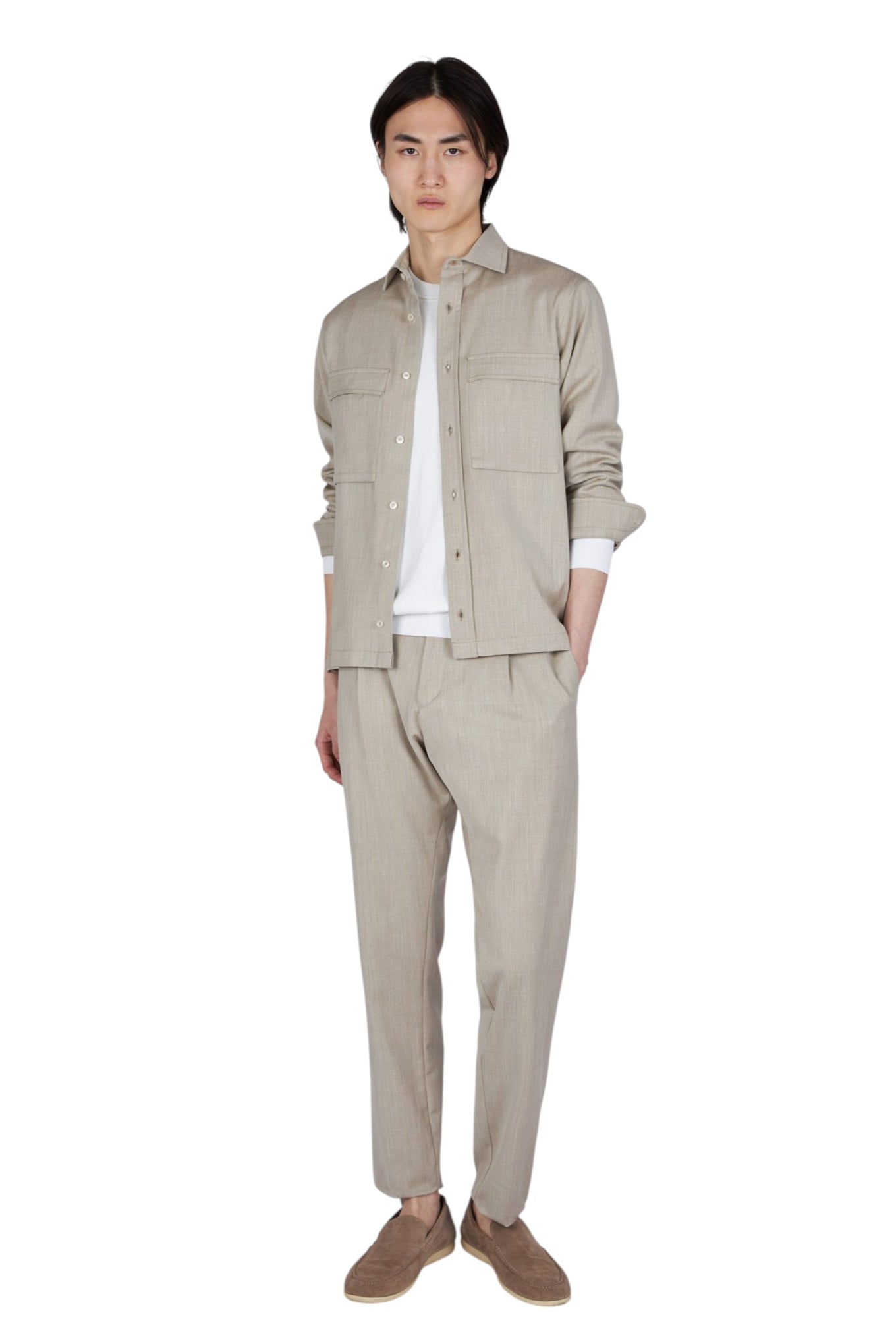 Lucca trousers in Jersely