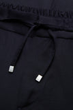 Dark navy blue “Metal Lion” trousers