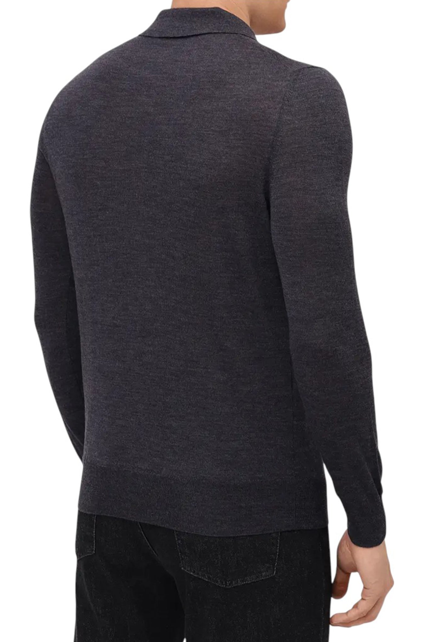 CANALI wool polo shirt