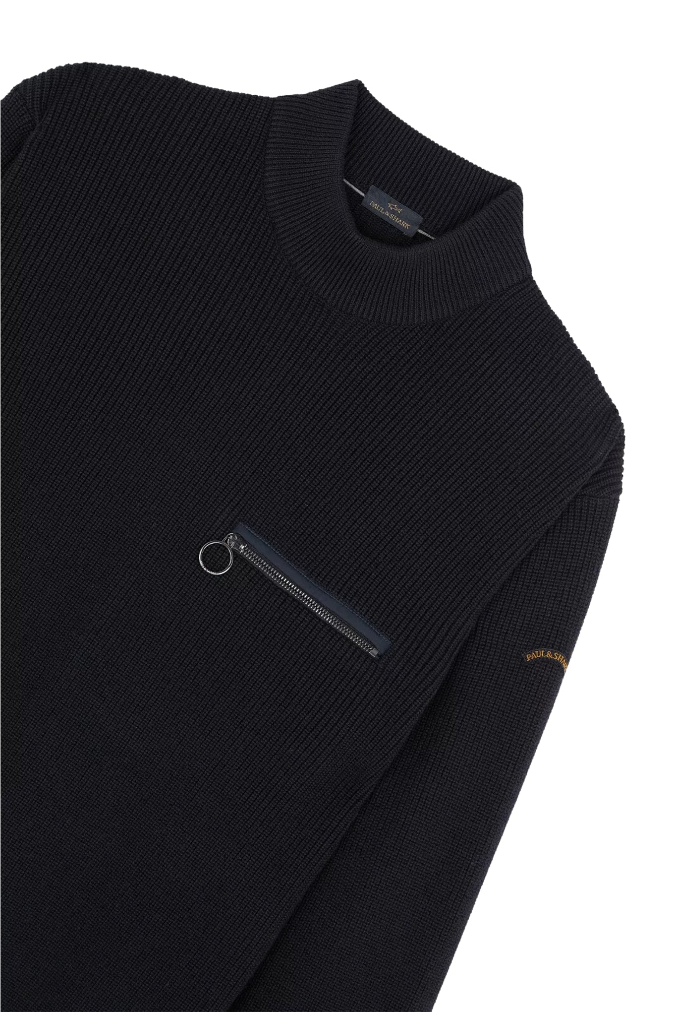 Paul And Shark Ribbed Wool Sweater
