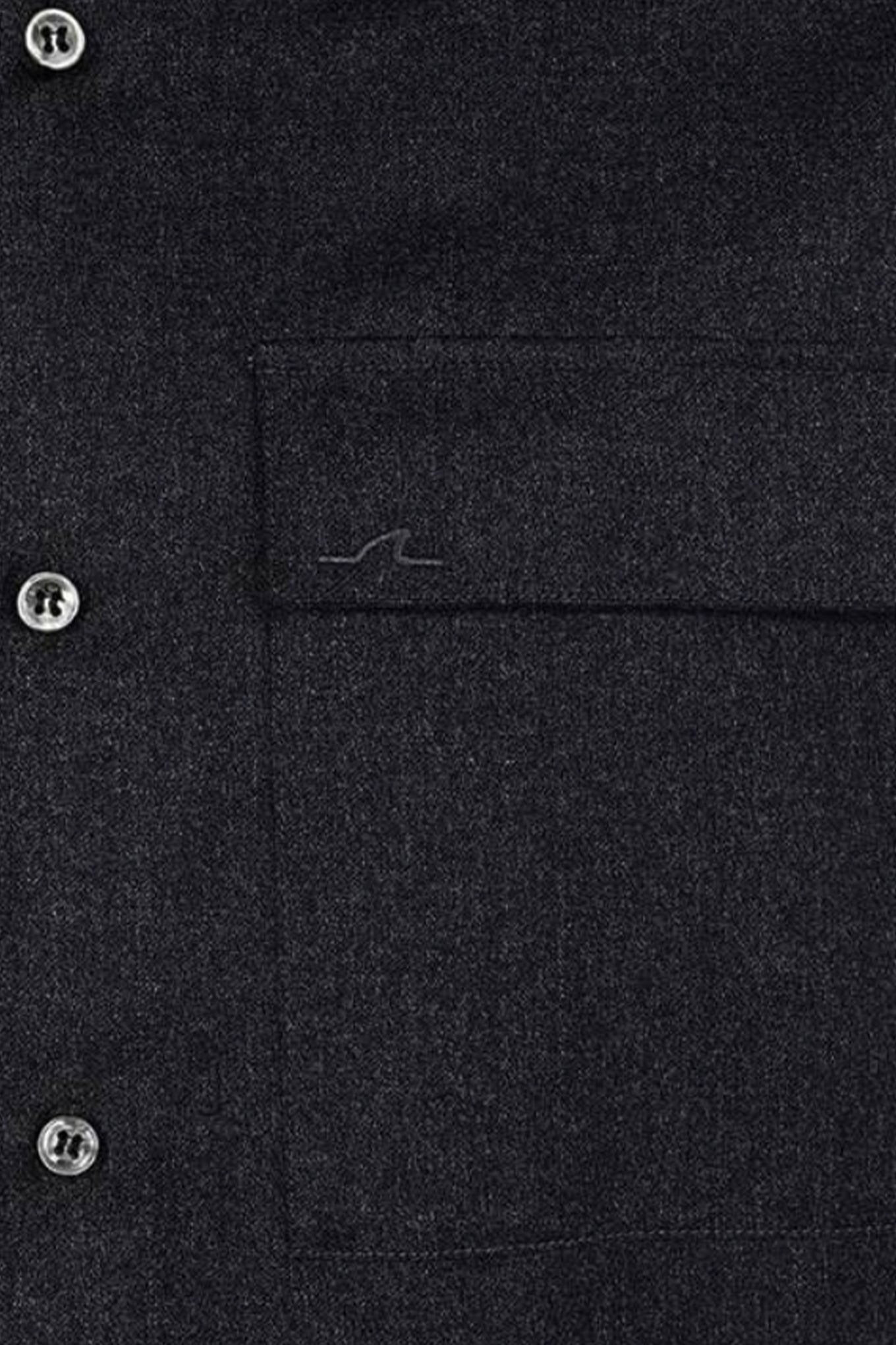 Mens Woven Woollen Overshirt