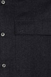 Mens Woven Woollen Overshirt