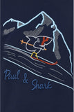 Paul & Shark Embroidered Ski Motif Sweatshirt