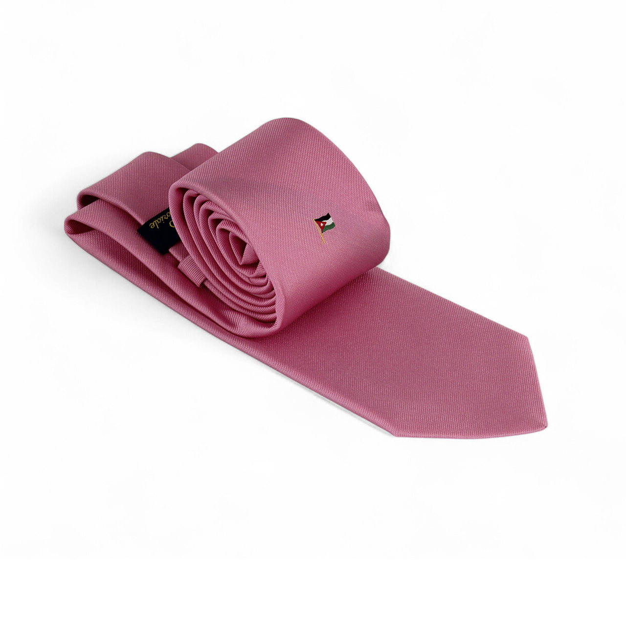 Pink Talarico Silk Tie – Jordan Flag Edition