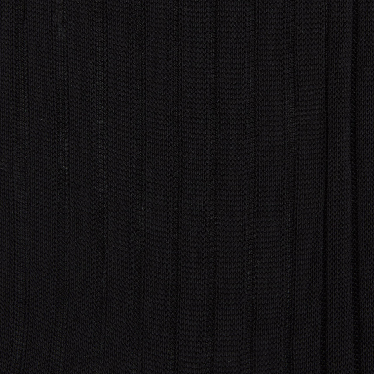 Black mid calf socks in cotton