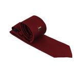 Dark Red Talarico Silk Tie – Kurdistan Flag Edition