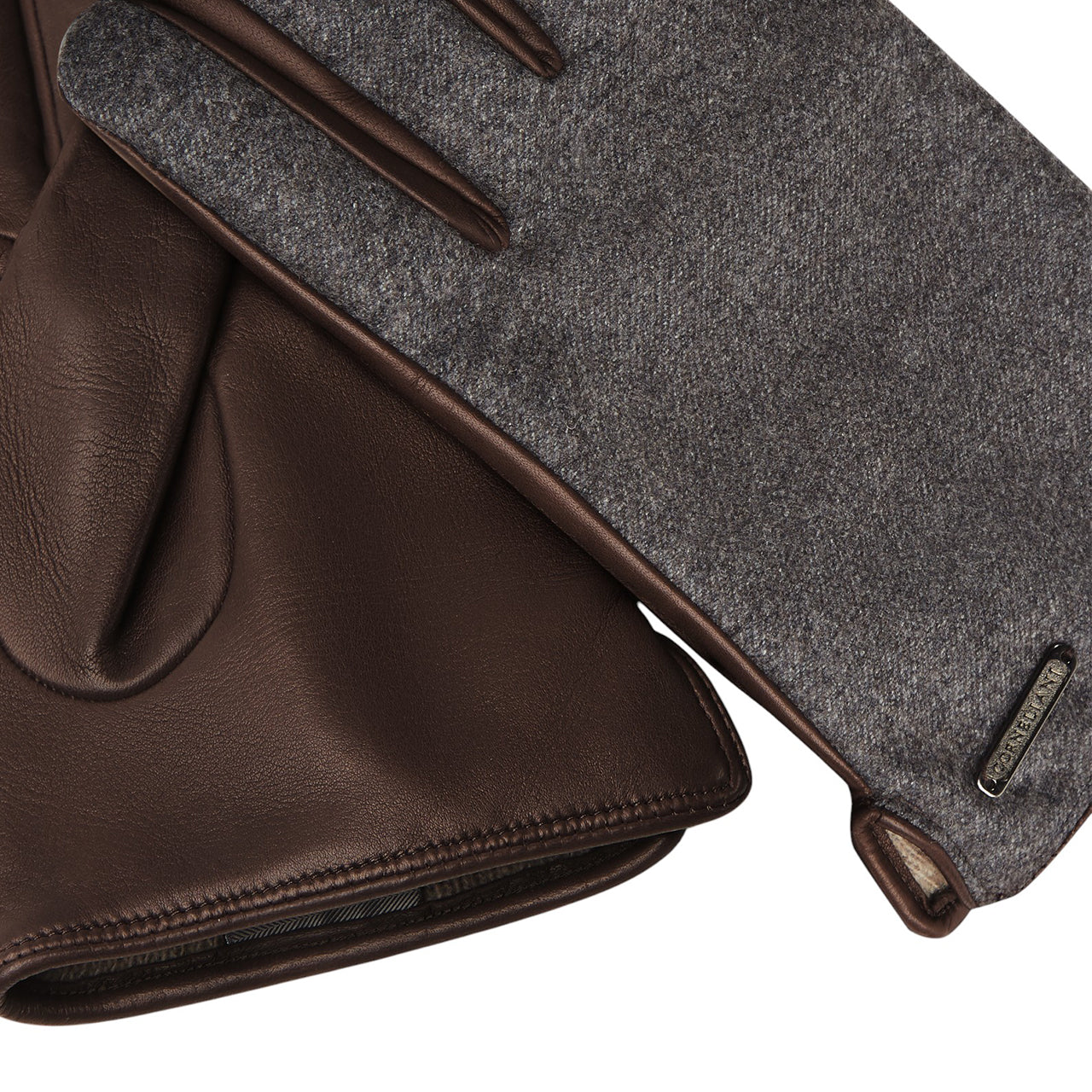 Black and Brown Combination gloves