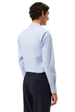 Slim Fit End-on-End Travel Shirt With Dublin Collar