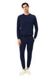 Cotton Fleece Jogger With Ribbed Waistband