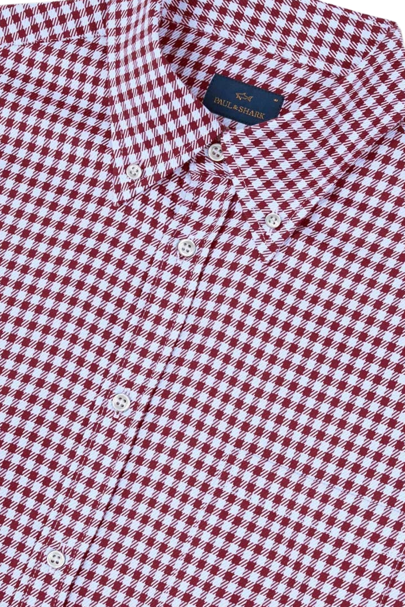 Paul And Shark Houndstooth Shirt