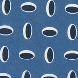 3-Fold Tie in Irish Linen Geometric Fantasy Light Blue-M49114