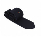 Dark Blue Talarico Silk Tie – Jordan Flag Edition