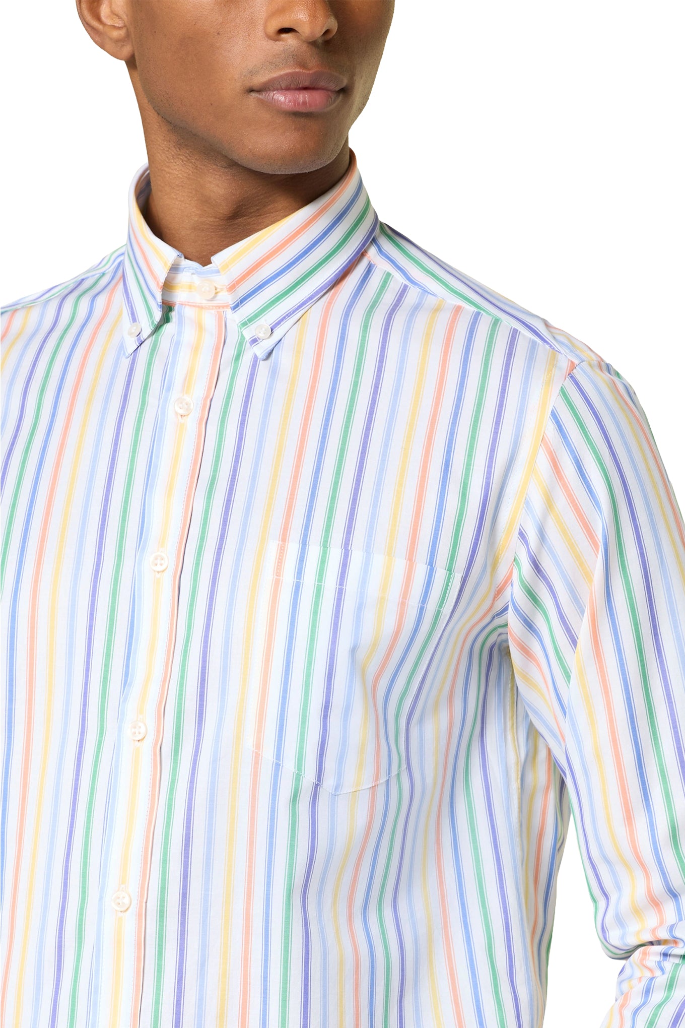 MENS WOVEN SUPIMA COTTON SHIRT