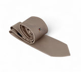 Dark Beige Talarico Silk Tie – Jordan Flag Edition