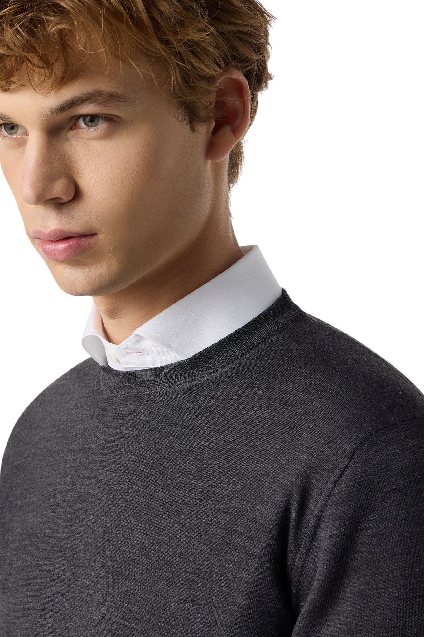 Gray Mens jumper CORNELIANI