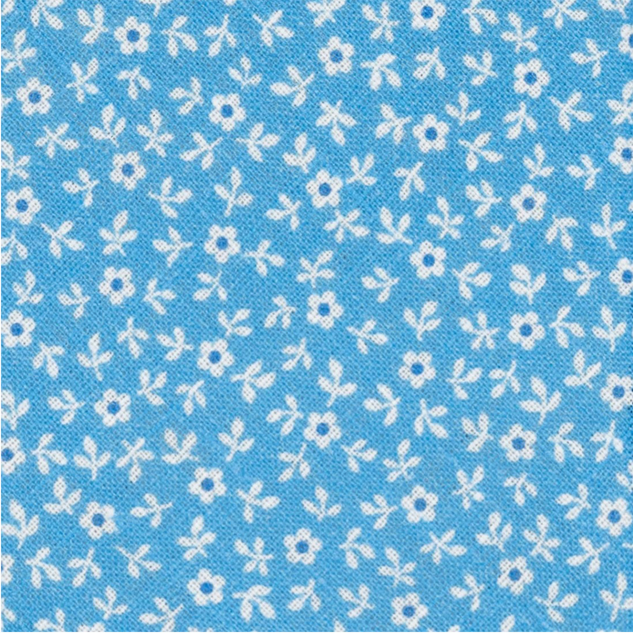 3-Fold Tie in Irish Linen Celestial Floral Pattern-M6501