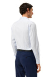 Slim Fit Striped Formal Shirt With Oxford Collar