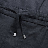 Charcoal gray Luxury sport elasticated trousers