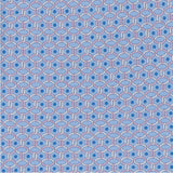 3-fold Tie in Silk with Linked Pattern in Light Blue and Pink - MO9962
