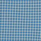 3-fold Silk Tie with Geometric Pattern Tiffany - MAO8457