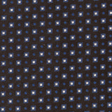Wool Silk Tie Dark Brown