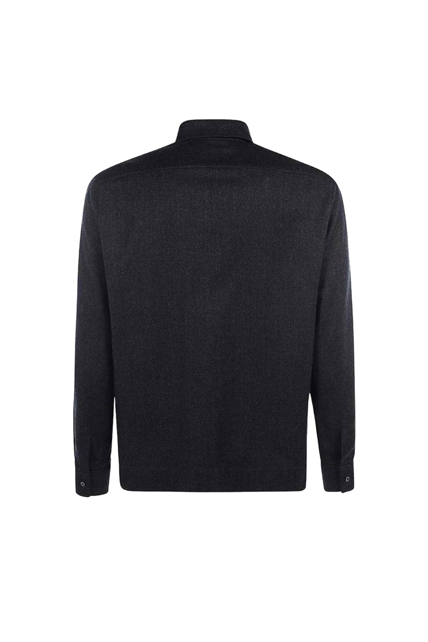 Mens Woven Woollen Overshirt