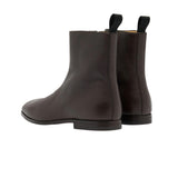 Westminster Bootie in Ebano Grained Leather