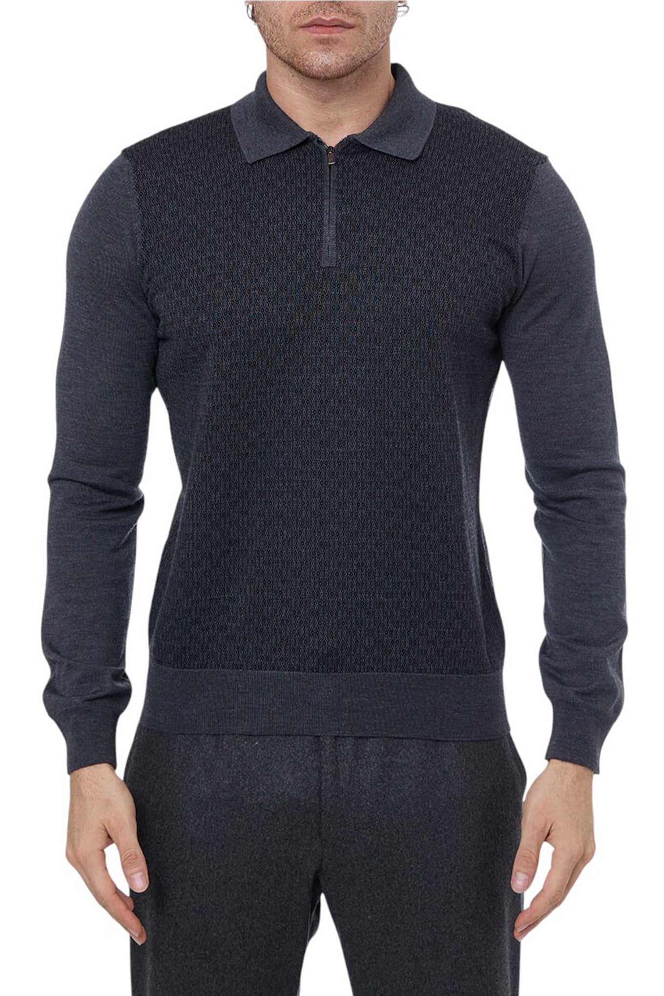 Corneliani Wool polo jumper