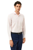 Slim Fit Striped Travel Shirt With Dublin Collar