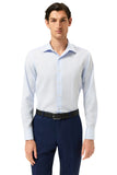 Slim Fit Dobby Formal Shirt With Oxford Collar