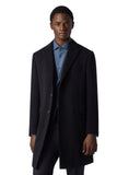 Black super fine wool beaver coat