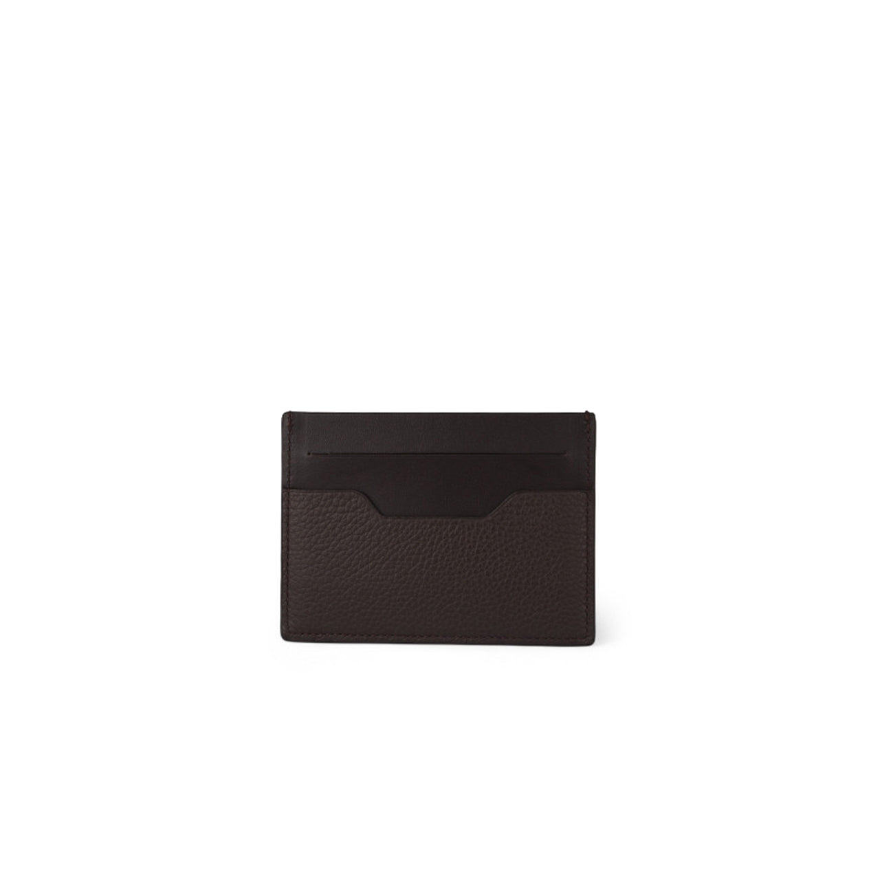 Bally Brown Leather Card Holder