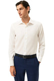 Slim Fit Dobby Formal Shirt With Oxford Collar