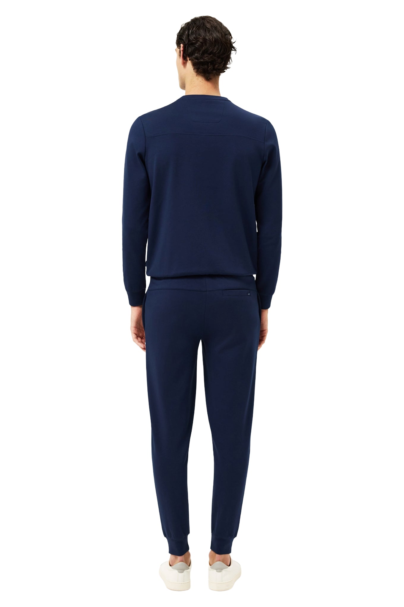 Cotton Fleece Jogger With Ribbed Waistband