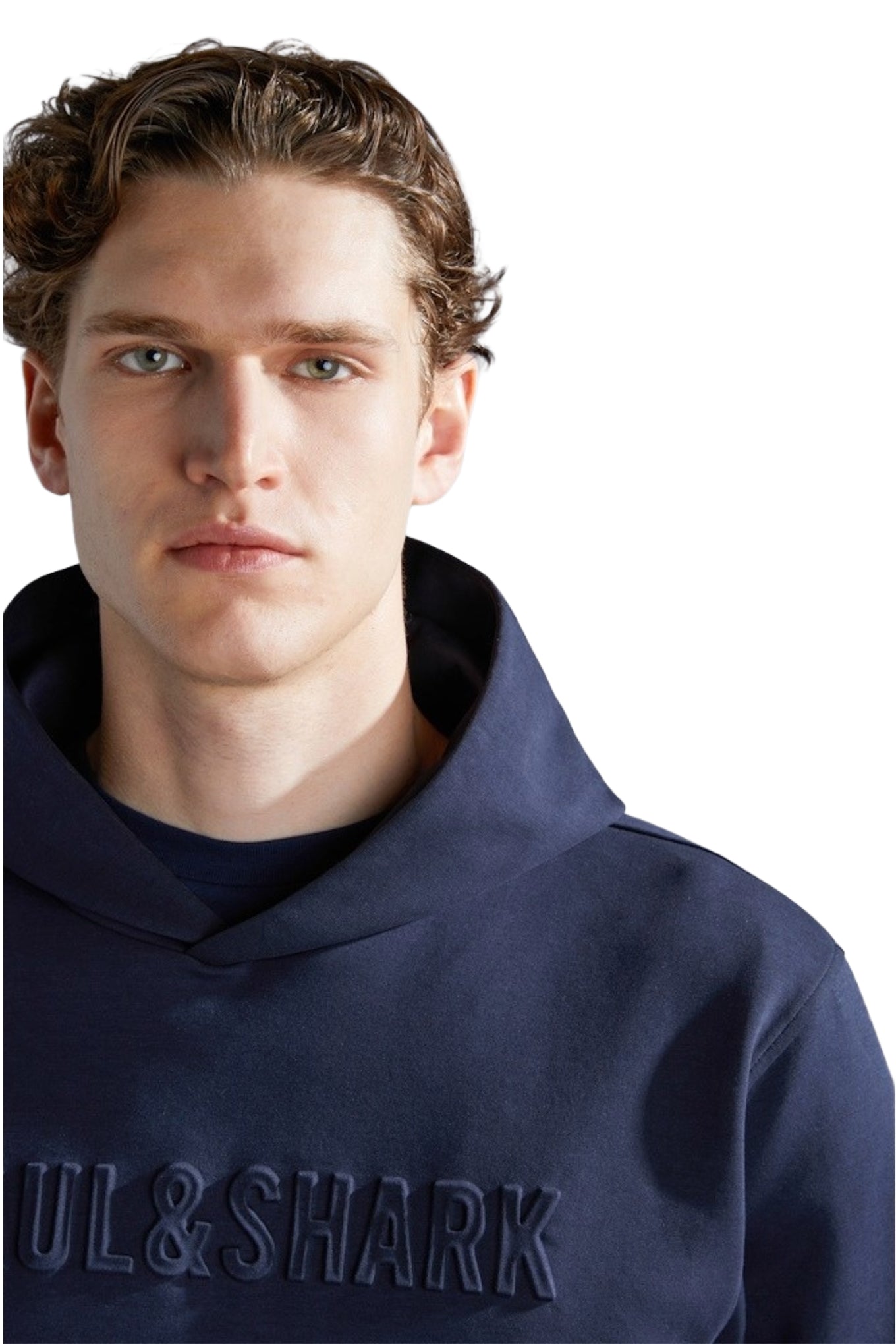 Mens navy blue sweatshirt Paul and Shark Hooded
