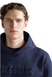 Mens navy blue sweatshirt Paul and Shark Hooded