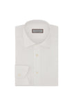 Regular-fit shirt in white cotton