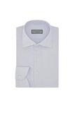 Regular-fit shirt in light blue cotton