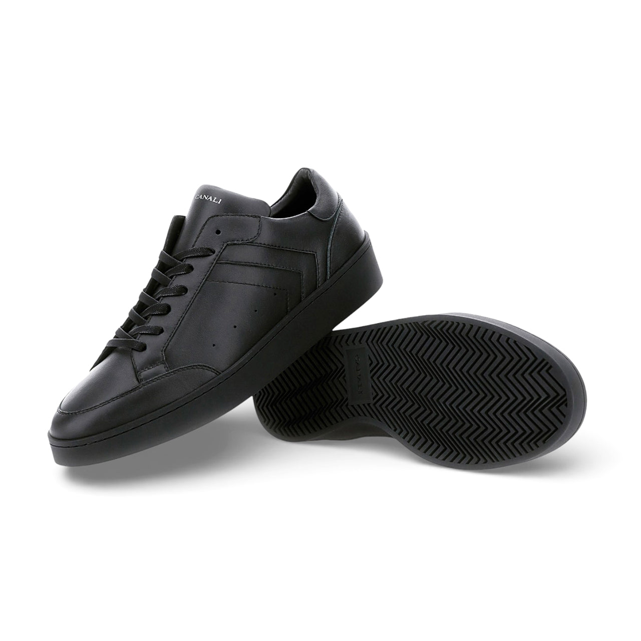 Canali Nuvola leather sneakers