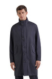 Blue technical fabric jacket