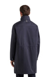 Blue technical fabric jacket