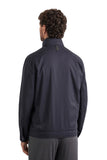 Canali Nuvola blue technical fabric jacket