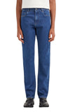 Regular fit medium blue fivepocket denim