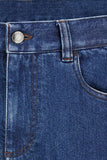Regular fit medium blue fivepocket denim