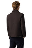 Brown technical fabric jacket