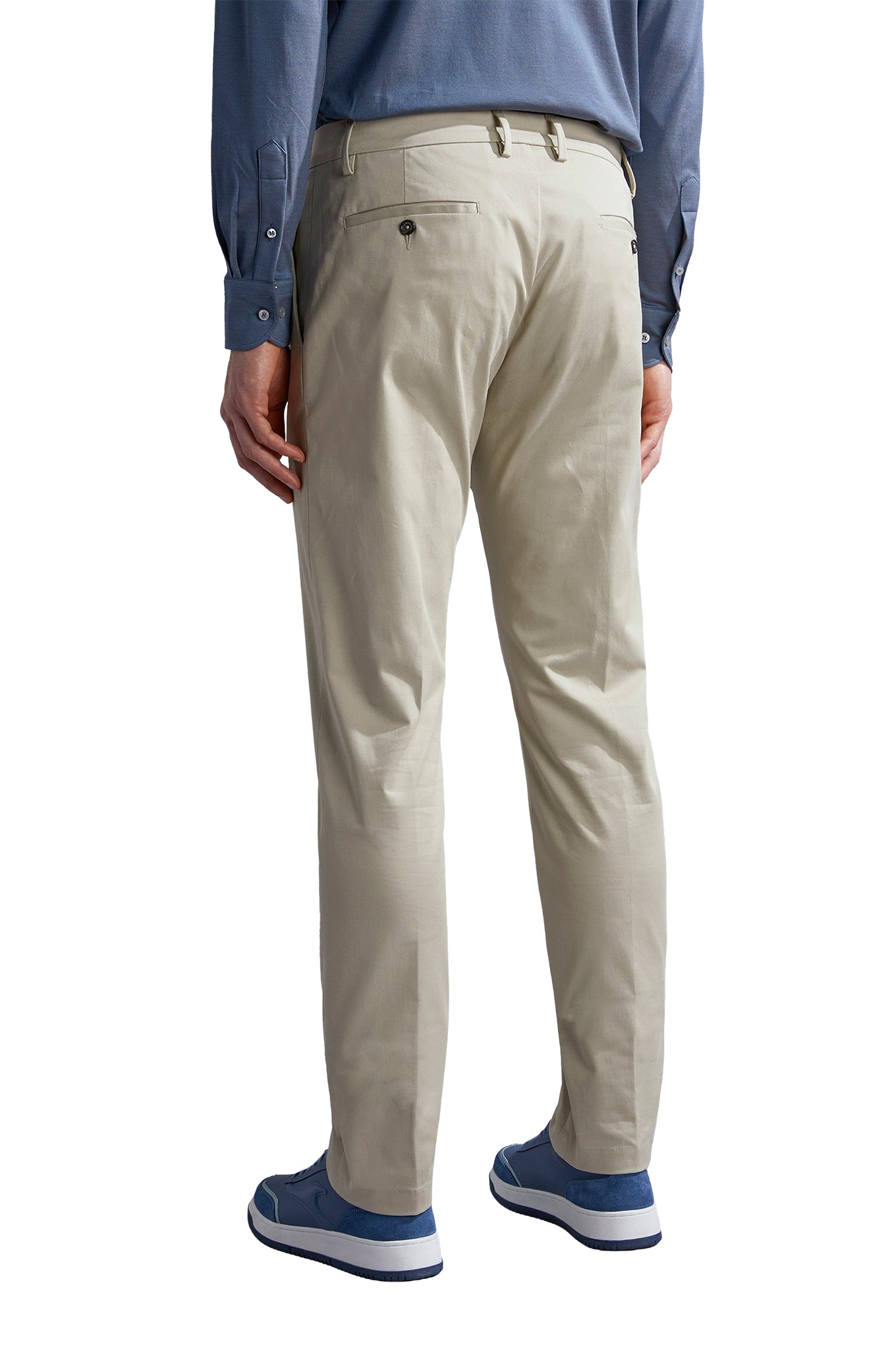 Mens Woven Chino Regular Trousers