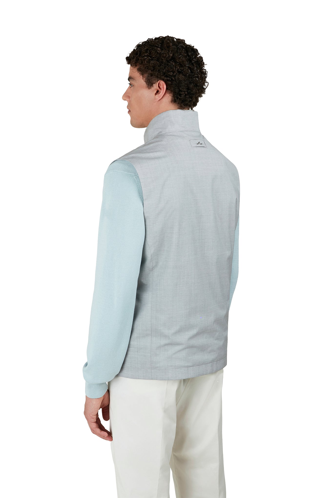 Wool and silk Vest