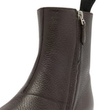 Westminster Bootie in Ebano Grained Leather